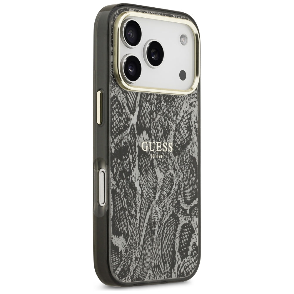 Guess iPhone 17 Pro/iPhone 18 Pro Skal Python Svart