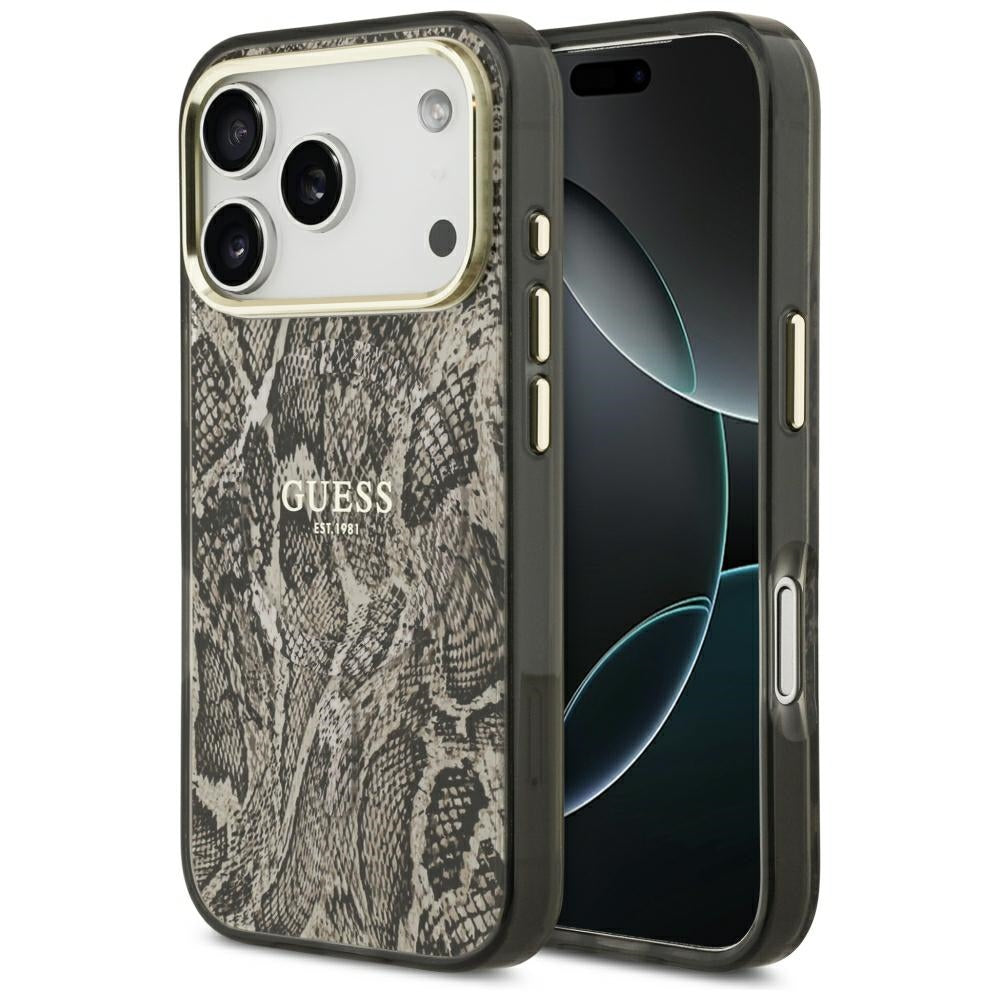 Guess iPhone 17 Pro/iPhone 18 Pro Skal Python Brun