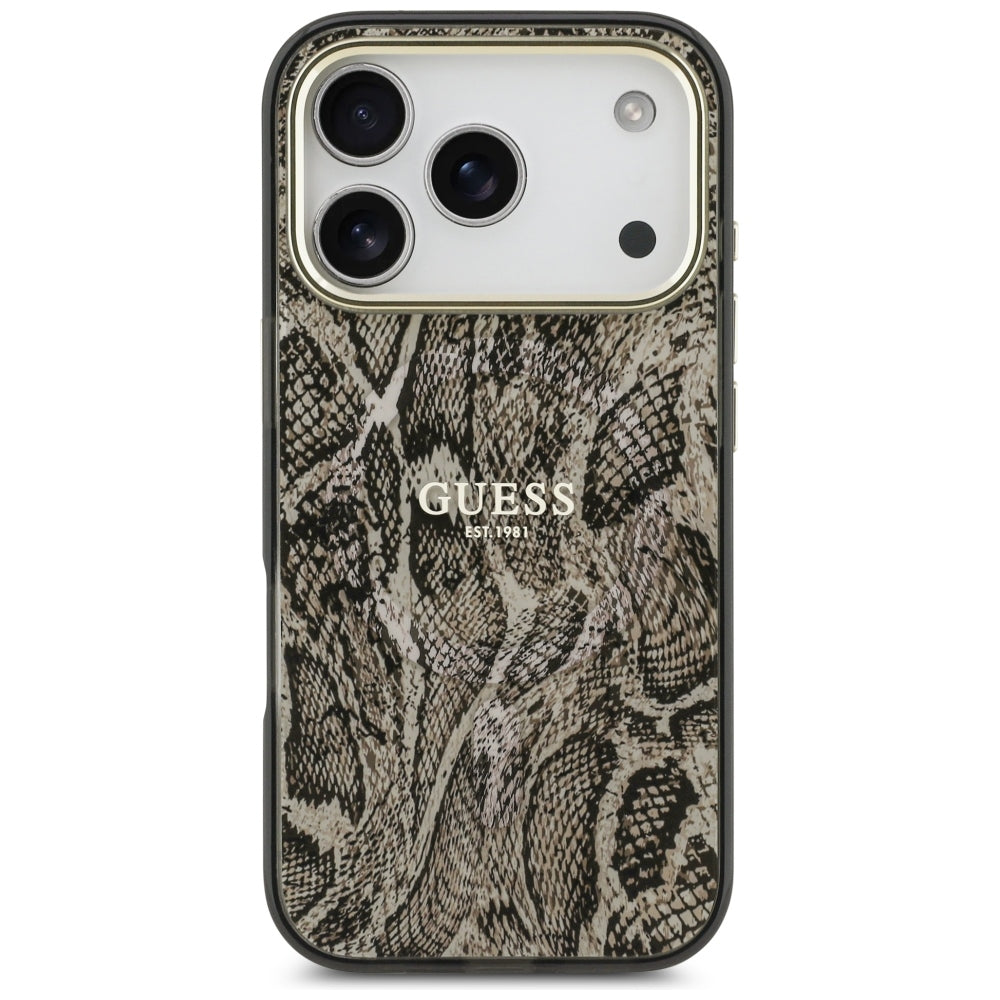 Guess iPhone 17 Pro/iPhone 18 Pro Skal Python Brun
