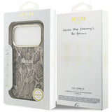 Guess iPhone 17 Pro/iPhone 18 Pro Skal Python Brun