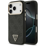 Guess iPhone 17 Pro/iPhone 18 Pro Skal 4G Triangle MagSafe Svart