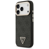 Guess iPhone 17 Pro/iPhone 18 Pro Skal 4G Triangle MagSafe Svart