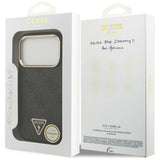 Guess iPhone 17 Pro/iPhone 18 Pro Skal 4G Triangle MagSafe Svart