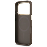 Guess iPhone 17 Pro/iPhone 18 Pro Skal 4G Triangle MagSafe Brun