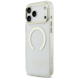 Guess iPhone 17 Pro Max/iPhone 18 Pro Max Skal Metal Outline Guld