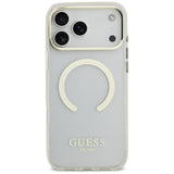 Guess iPhone 17 Pro Max/iPhone 18 Pro Max Skal Metal Outline Guld