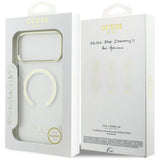 Guess iPhone 17 Pro Max/iPhone 18 Pro Max Skal Metal Outline Guld