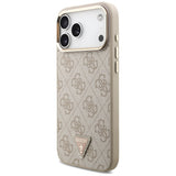 Guess iPhone 17 Pro Max/iPhone 18 Pro Max Skal 4G Triangle MagSafe Rosa