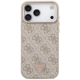 Guess iPhone 17 Pro Max/iPhone 18 Pro Max Skal 4G Triangle MagSafe Rosa