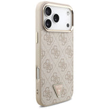 Guess iPhone 17 Pro Max/iPhone 18 Pro Max Skal 4G Triangle MagSafe Rosa