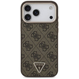 Guess iPhone 17 Pro Max/iPhone 18 Pro Max Skal 4G Triangle MagSafe Brun