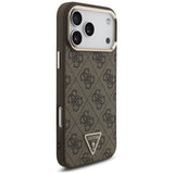 Guess iPhone 17 Pro Max/iPhone 18 Pro Max Skal 4G Triangle MagSafe Brun