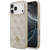 Guess iPhone 17 Pro Max/iPhone 18 Pro Max Skal 4G Classic Logo Small Rosa