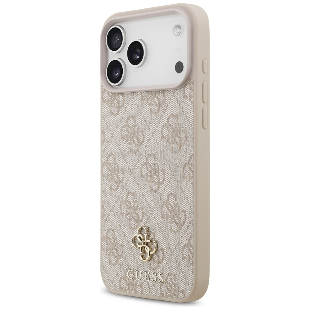 Guess iPhone 17 Pro Max/iPhone 18 Pro Max Skal 4G Classic Logo Small Rosa