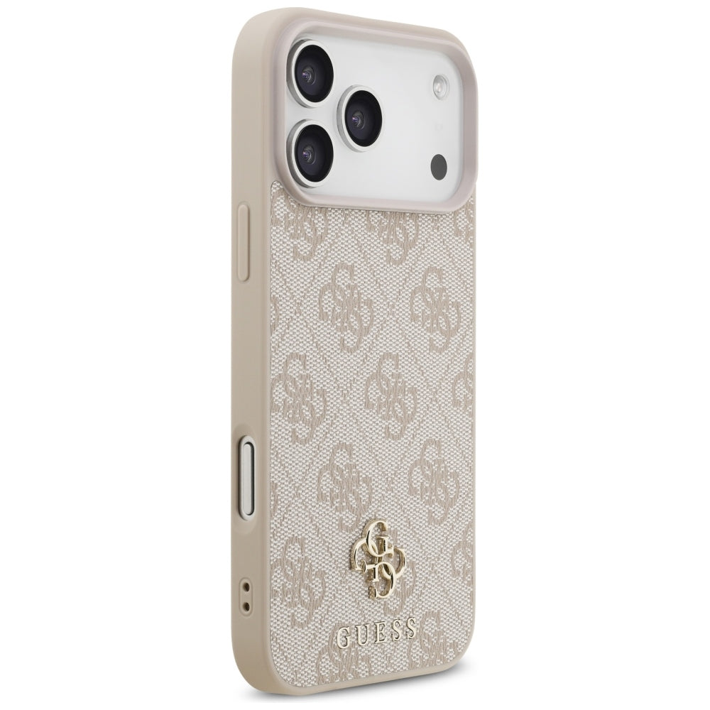 Guess iPhone 17 Pro Max/iPhone 18 Pro Max Skal 4G Classic Logo Small Rosa