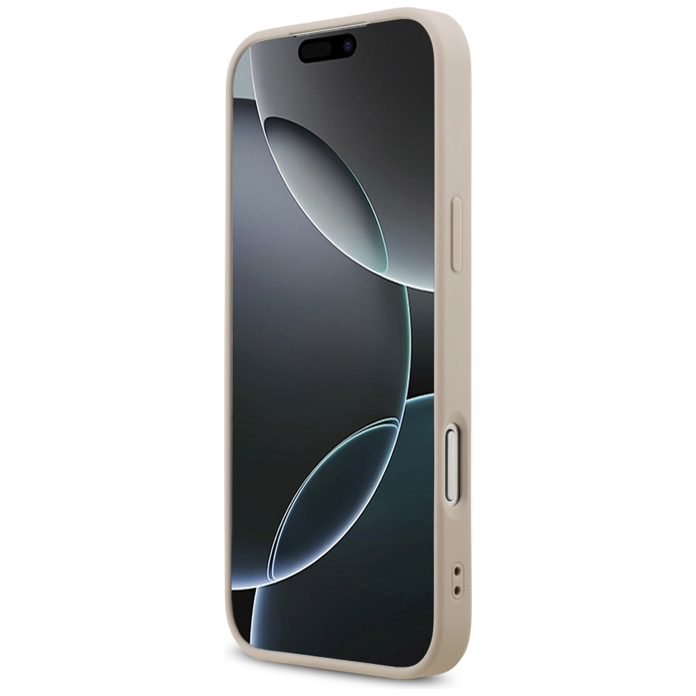 Guess iPhone 17 Pro Max/iPhone 18 Pro Max Skal 4G Classic Logo Small Rosa