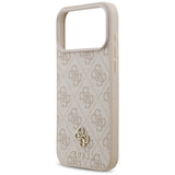 Guess iPhone 17 Pro Max/iPhone 18 Pro Max Skal 4G Classic Logo Small Rosa
