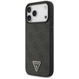 Guess iPhone 17 Pro Max/iPhone 18 Pro Max Skal 4G Triangle Strass Svart