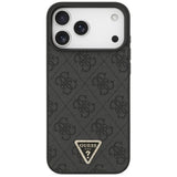 Guess iPhone 17 Pro Max/iPhone 18 Pro Max Skal 4G Triangle Strass Svart