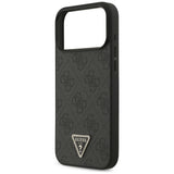 Guess iPhone 17 Pro Max/iPhone 18 Pro Max Skal 4G Triangle Strass Svart