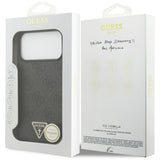 Guess iPhone 17 Pro Max/iPhone 18 Pro Max Skal 4G Triangle Strass Svart