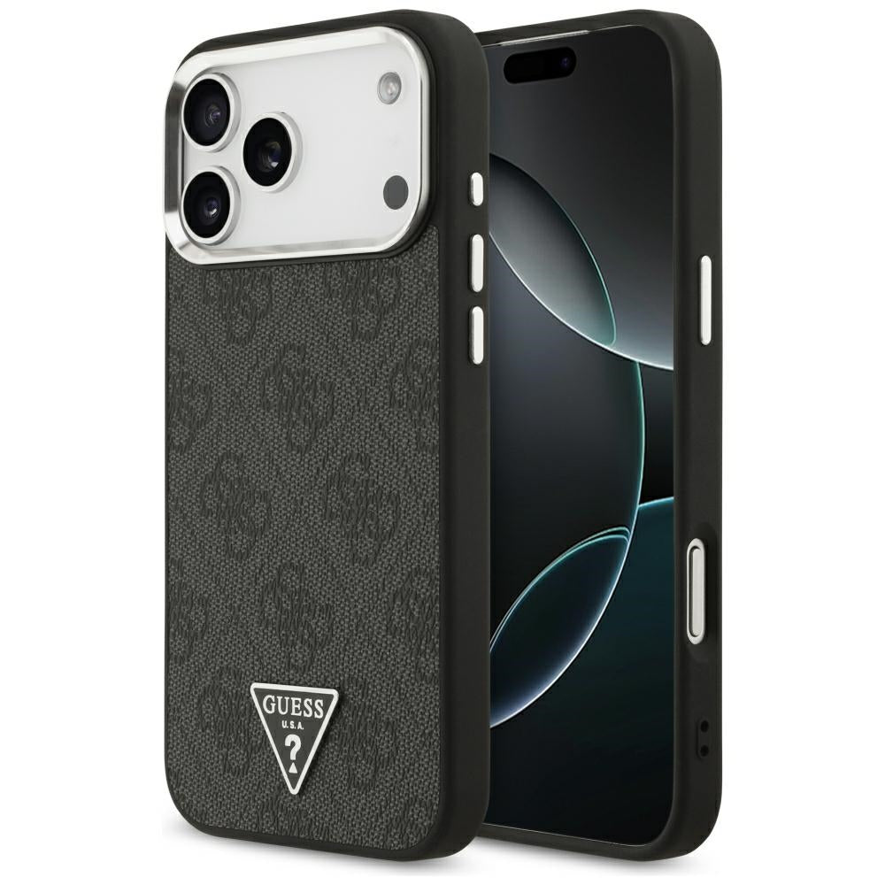 Guess iPhone 17 Pro Max/iPhone 18 Pro Max Skal 4G Triangle MagSafe Svart