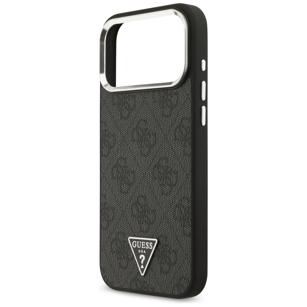 Guess iPhone 17 Pro Max/iPhone 18 Pro Max Skal 4G Triangle MagSafe Svart