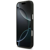 Guess iPhone 17 Pro Max/iPhone 18 Pro Max Skal Glitter Triangle Logo Svart