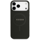 Guess iPhone 17 Pro Max/iPhone 18 Pro Max Skal Saffiano Classic Logo Svart
