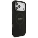 Guess iPhone 17 Pro Max/iPhone 18 Pro Max Skal Saffiano Classic Logo Svart