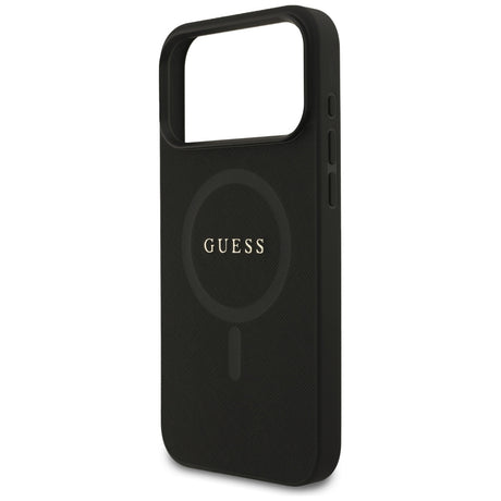 Guess iPhone 17 Pro Max/iPhone 18 Pro Max Skal Saffiano Classic Logo Svart