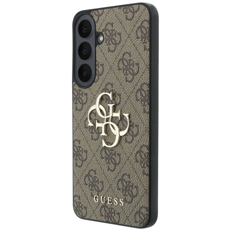 Guess Samsung Galaxy S26 FE Skal 4G Metal Logo Brun
