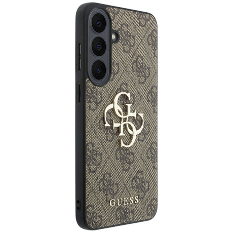 Guess Samsung Galaxy S26 FE Skal 4G Metal Logo Brun