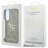 Guess Samsung Galaxy S26 FE Skal 4G Metal Logo Brun