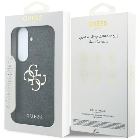Guess Samsung Galaxy S26 FE Skal 4G Embossed MagSafe Svart