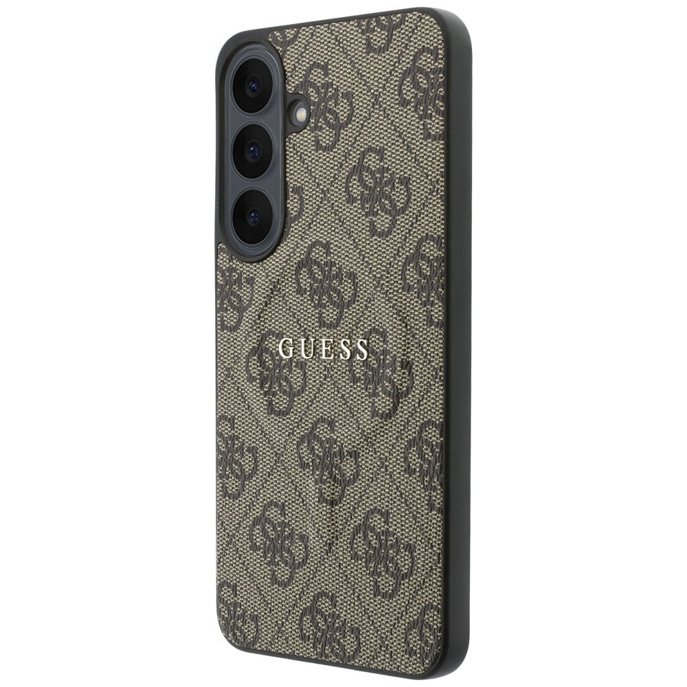 Guess Samsung Galaxy S26 FE Skal 4G Embossed MagSafe Brun