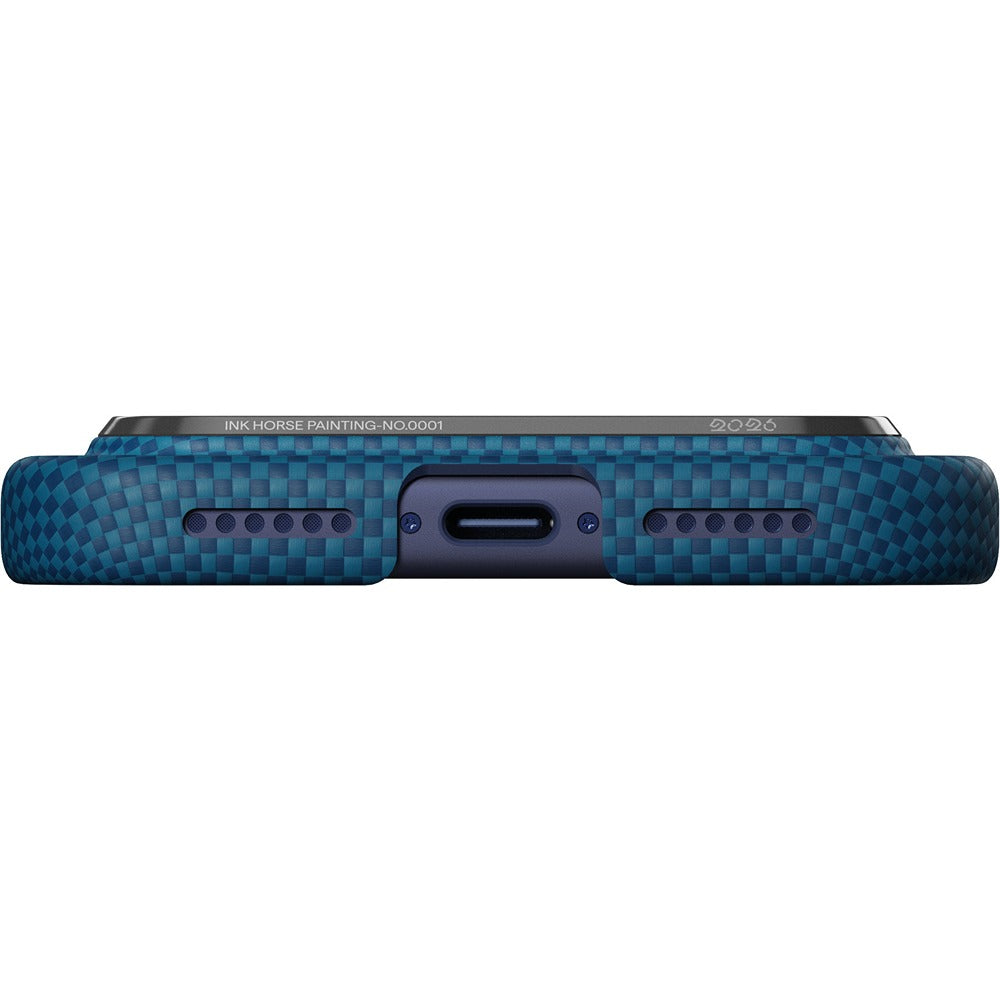 Pitaka iPhone 17 Pro Skal Edge MagSafe Azure Green