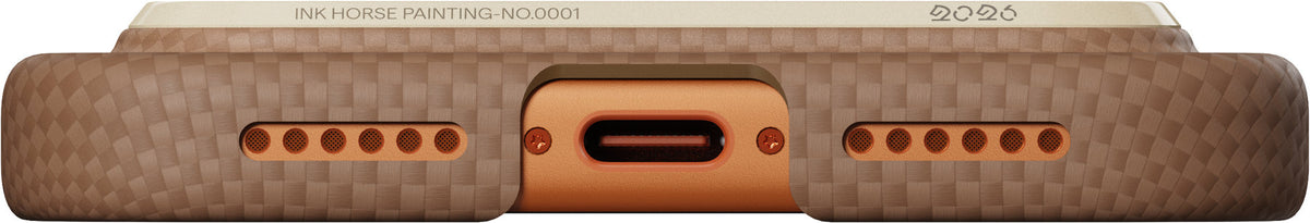 Pitaka iPhone 17 Pro Max Skal Edge MagSafe Gold & Jade