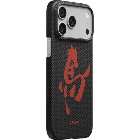 Pitaka iPhone 17 Pro Skal Edge MagSafe Ink Rhythm