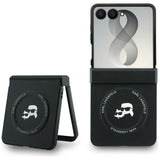 Karl Lagerfeld Samsung Galaxy Z Flip 8 Skal Karl & Choupette MagSafe Svart