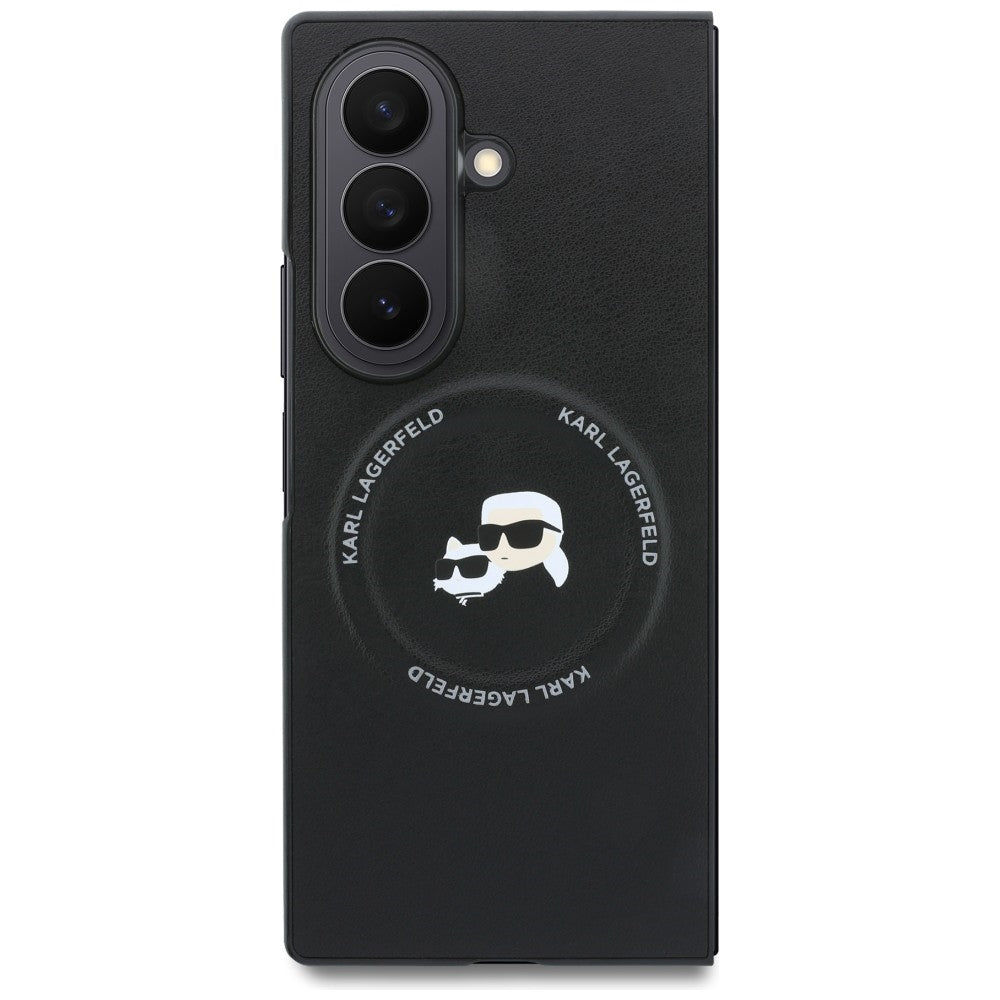 Karl Lagerfeld Samsung Galaxy Z Fold 8 Ultra Skal Karl & Choupette MagSafe Svart