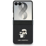 Karl Lagerfeld Samsung Galaxy Z Flip 8 Skal Saffiano Karl & Choupette Svart