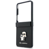 Karl Lagerfeld Samsung Galaxy Z Flip 8 Skal Saffiano Karl & Choupette Svart