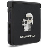 Karl Lagerfeld Samsung Galaxy Z Flip 8 Skal Saffiano Karl & Choupette Svart