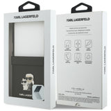 Karl Lagerfeld Samsung Galaxy Z Flip 8 Skal Saffiano Karl & Choupette Svart
