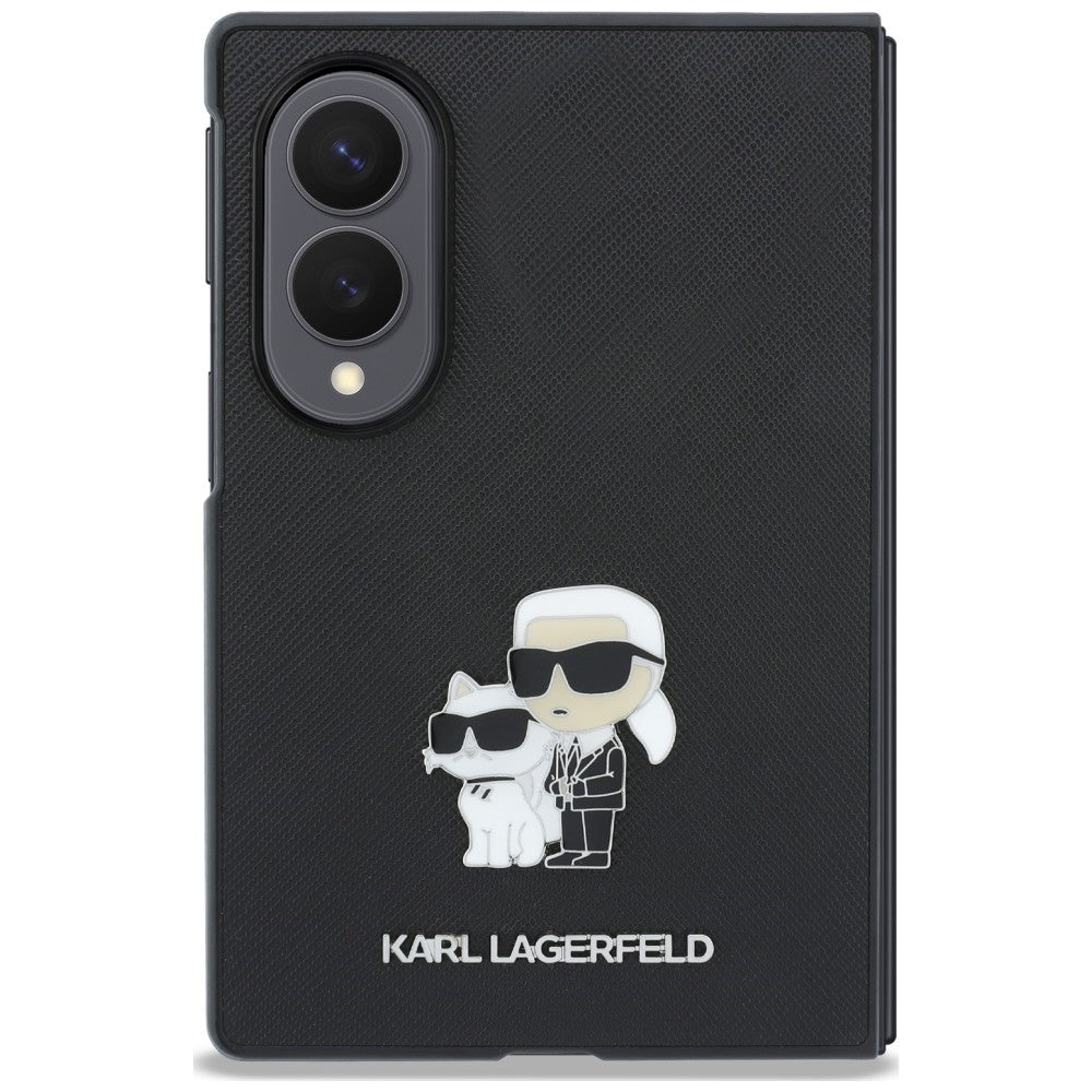 Karl Lagerfeld Samsung Galaxy Z Fold 8 Skal Saffiano Karl & Choupette Svart