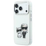 Karl Lagerfeld iPhone 17 Pro Max/iPhone 18 Pro Max Skal Smooth Karl & Choupette Sketch Beige