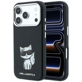 Karl Lagerfeld iPhone 17 Pro/iPhone 18 Pro Skal Smooth Choupette Sketch Svart