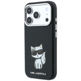 Karl Lagerfeld iPhone 17 Pro/iPhone 18 Pro Skal Smooth Choupette Sketch Svart