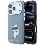 Karl Lagerfeld iPhone 17 Pro/iPhone 18 Pro Skal Smooth Choupette Sketch Blå